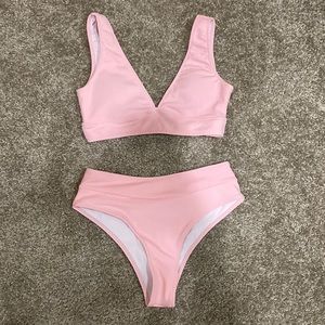 Pink Bikini Bathing Suit